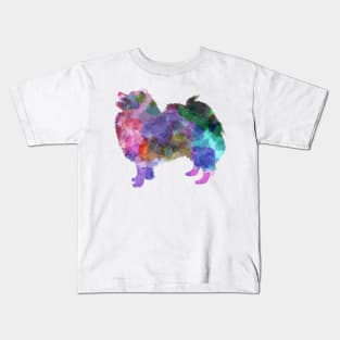 German Spitz in watercolor Kids T-Shirt